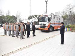 市国动办组织开展多部门联合训练