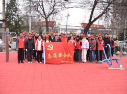 市国动办联合岭云骨伤医院开展志愿服务活动